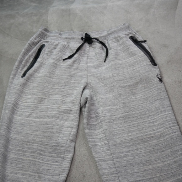 SPYDER Mens Large Grey Active Pro-Web Breathable Quick Dry Joggers - #1437826 - Picture 3 of 11